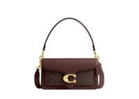 coach tabby shoulder bag 26 in signature canvas brassmaple 1 1
