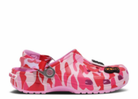 Crocs Classic Clog A Bathing Ape ABC Camo Pink