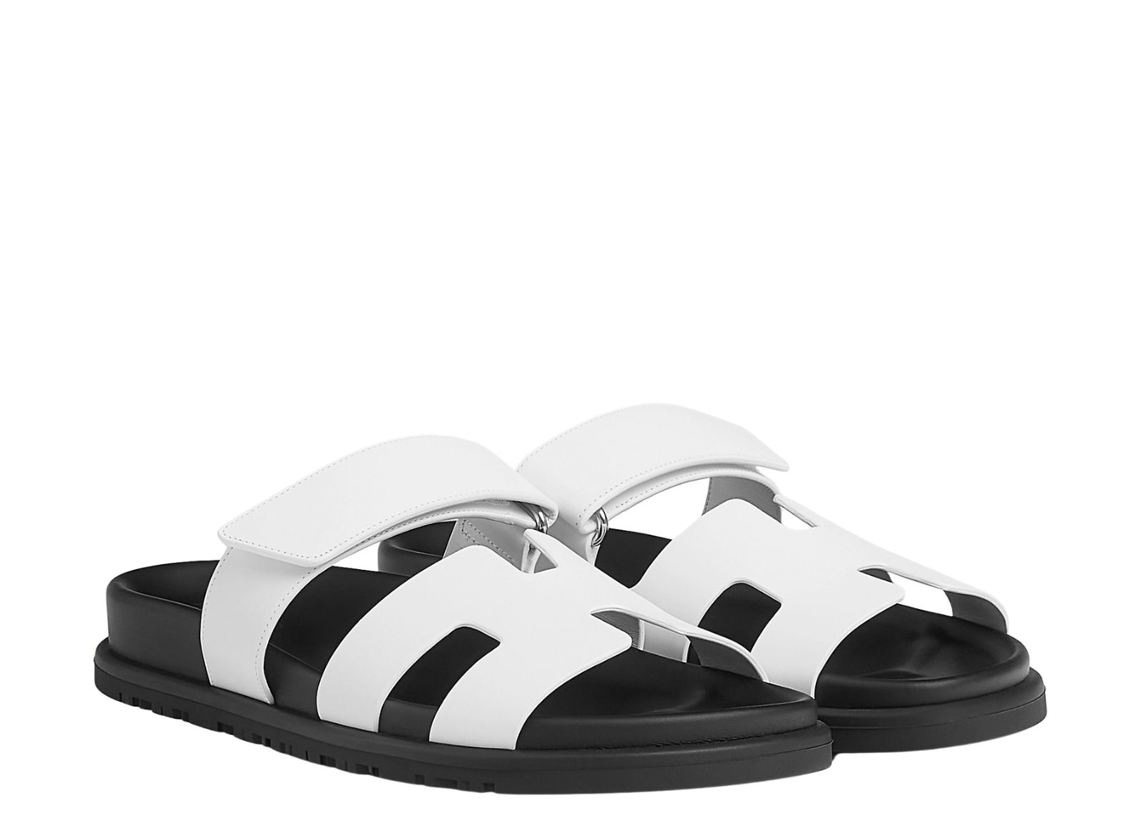 hermes chypre sandal blanc calfskin leather 2 1