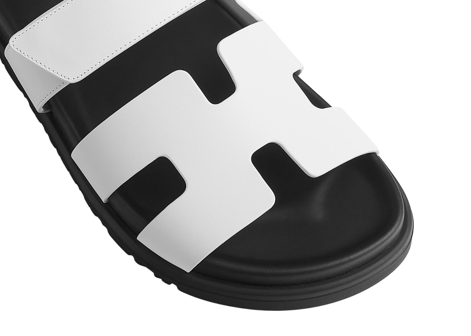 hermes chypre sandal blanc calfskin leather 3 1