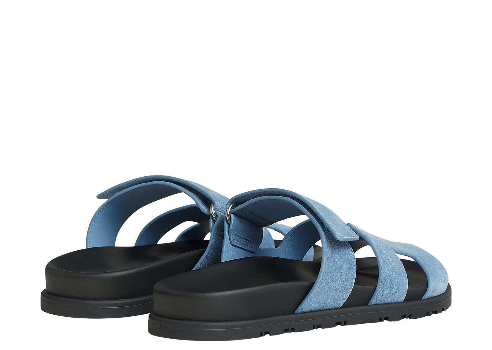 hermes chypre sandal blue jean suede goatskin 4 1