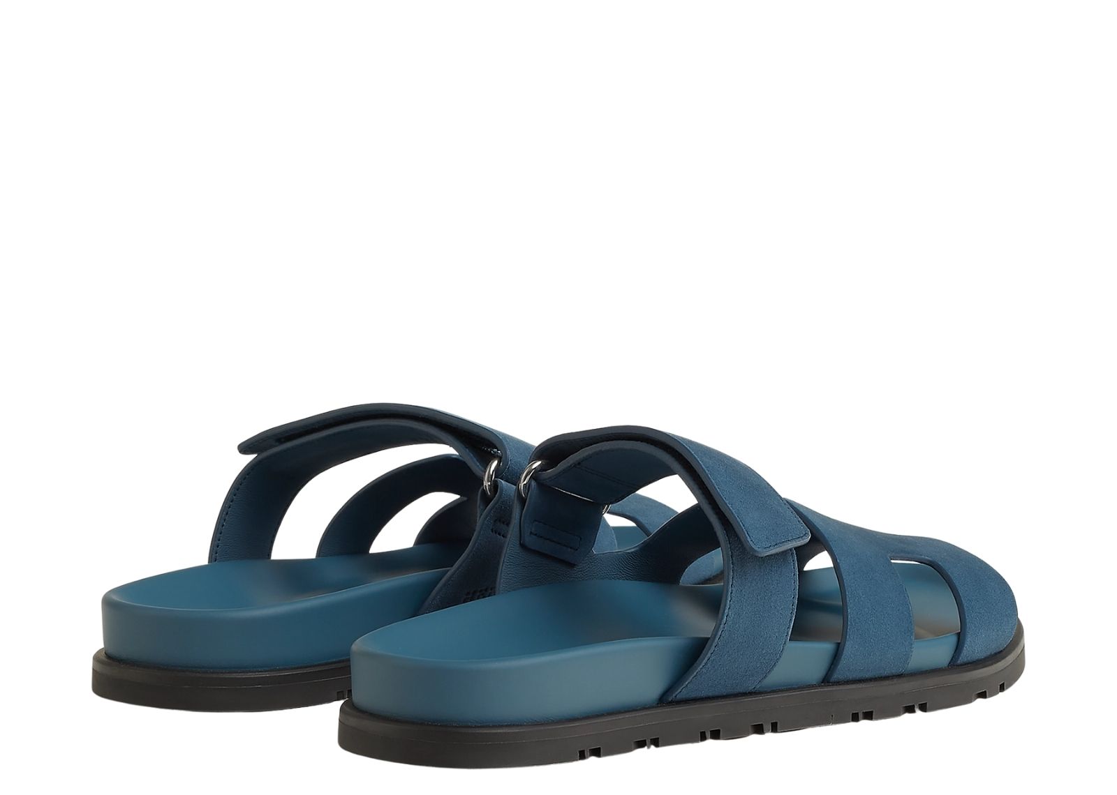 hermes chypre sandal blue turquoise suede goatskin 4 1