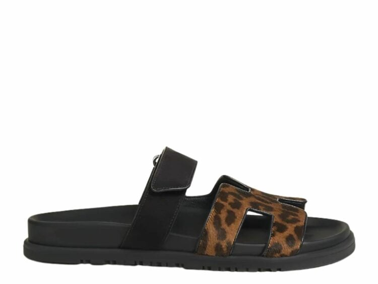 hermes chypre sandal gold noir suede and calfskin leather 1 1