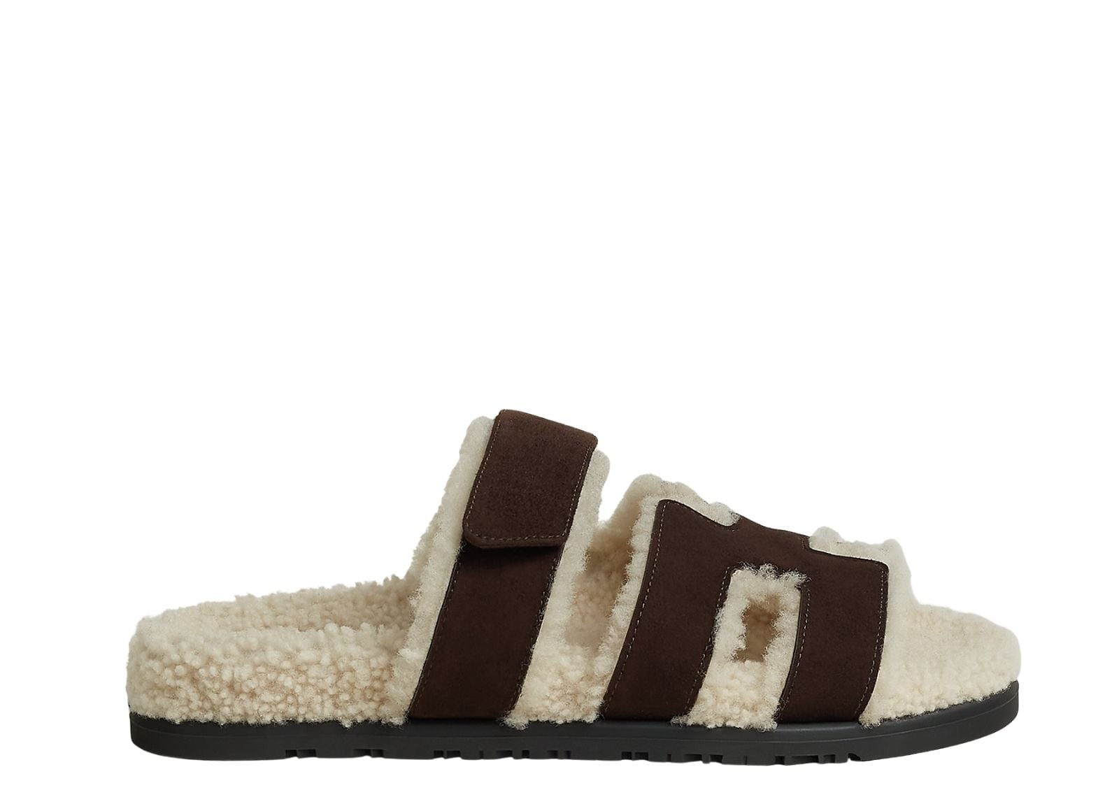 hermes chypre sandal marron ebene suede goatskin 1 1