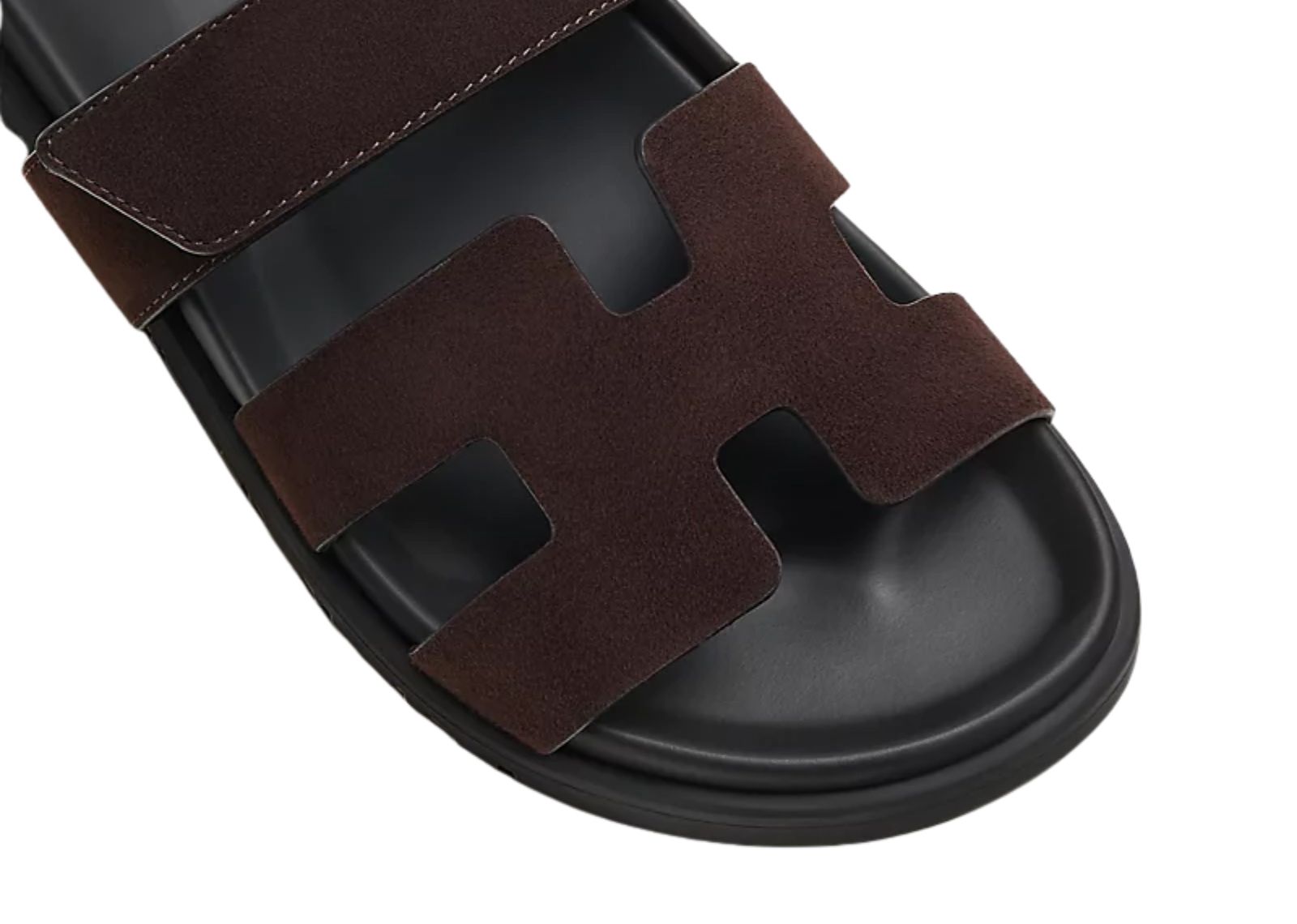hermes chypre sandal marron suede goatskin 3 1