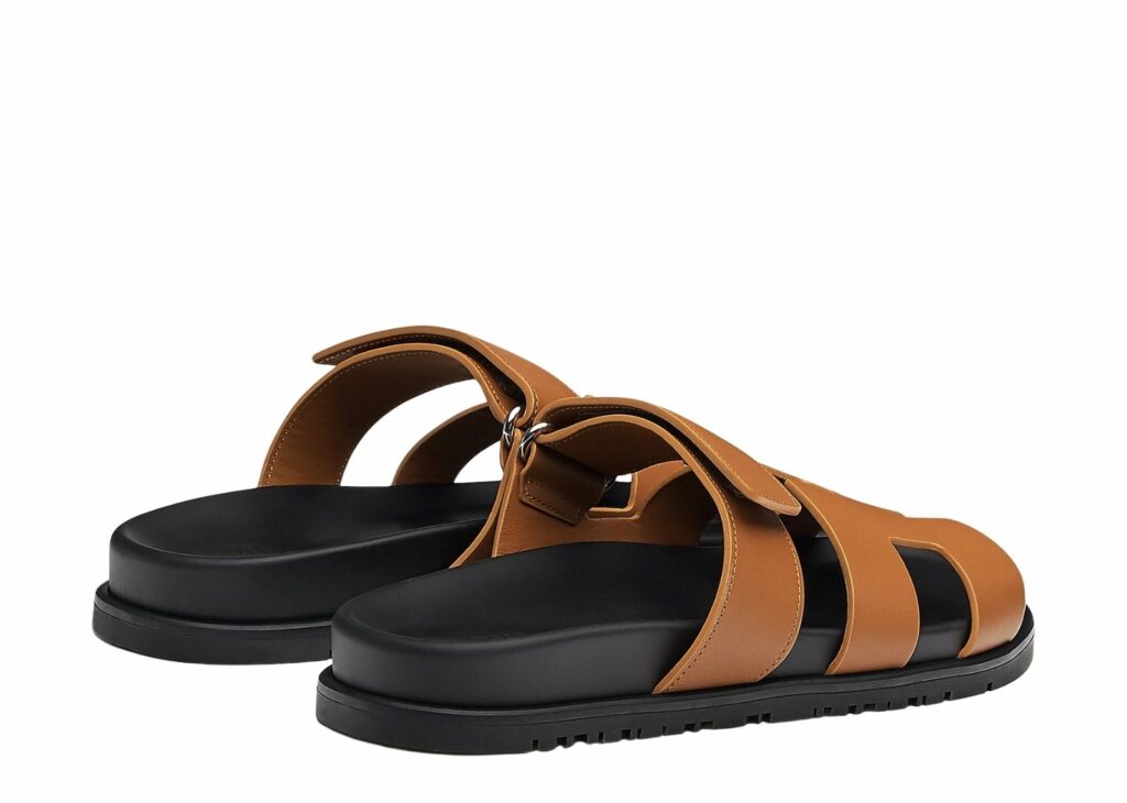 Hermes Chypre Sandal Natural Calfskin Leather - H222299Z A3340