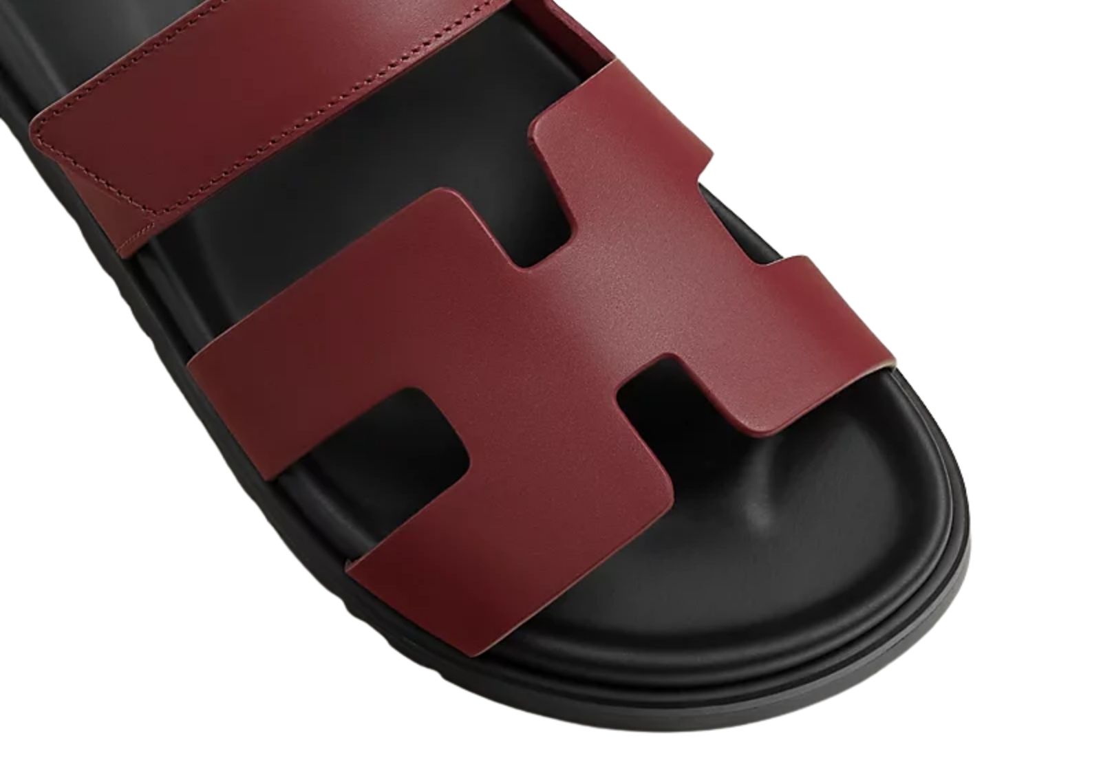 hermes chypre sandal rouge h calfskin leather 3 1