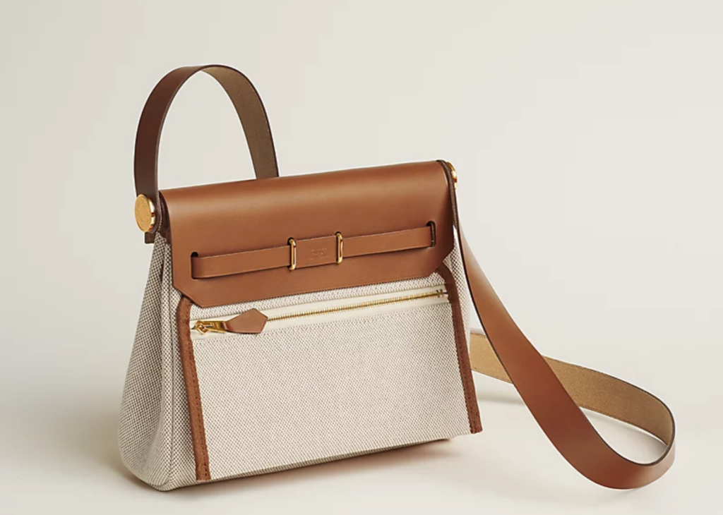 Hermès Herbag Zip 20 Bag Beige & Fauve - H085414CCAA | Sneaker Baker
