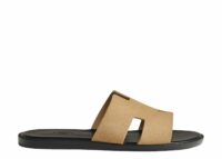hermes izmir sandal beige albatre suede 1 1