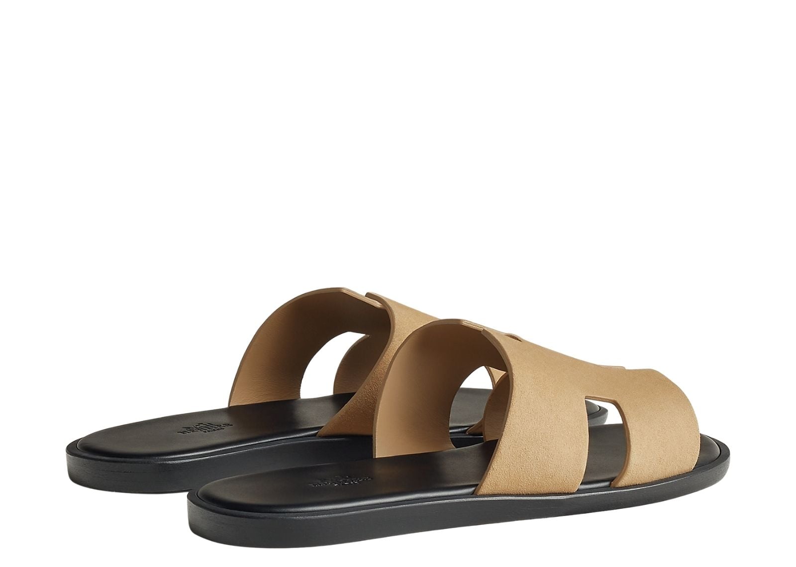 hermes izmir sandal beige albatre suede 3 1