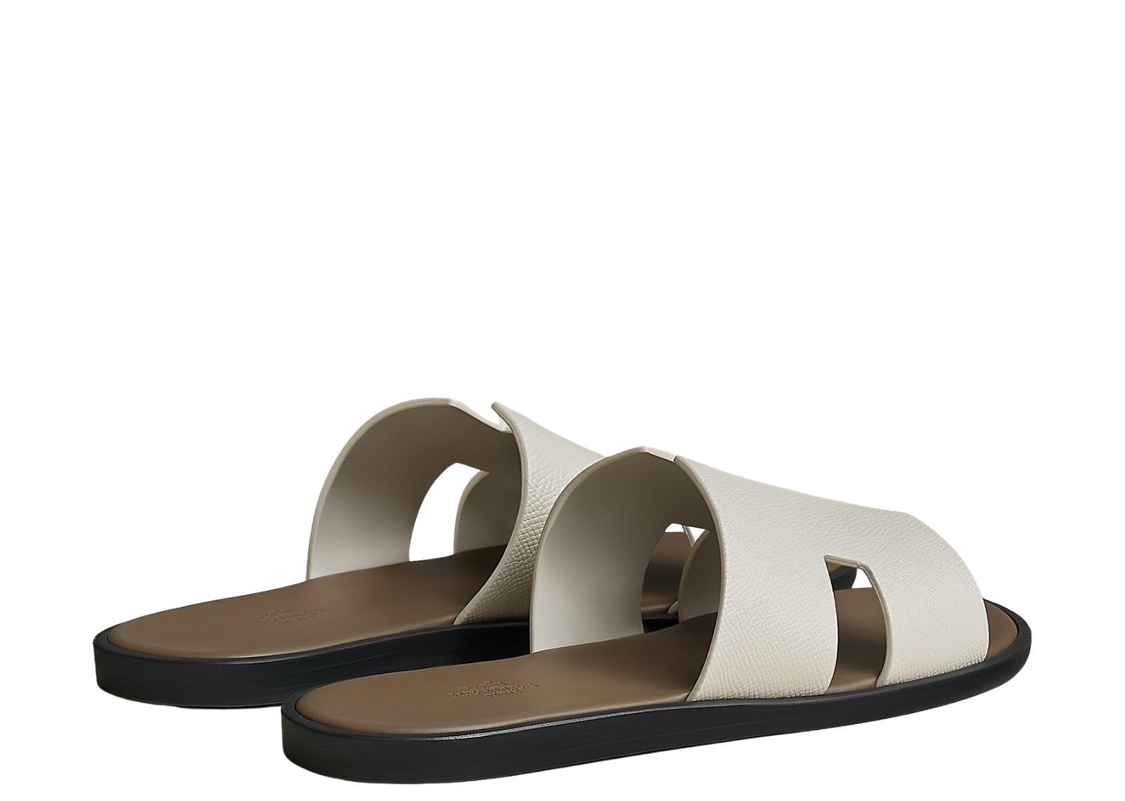 hermes izmir sandal beige glaise etoupe epsom calfskin leather 3 1