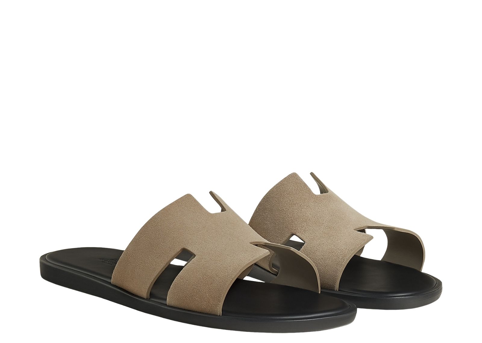 hermes izmir sandal beige sable suede 2 1