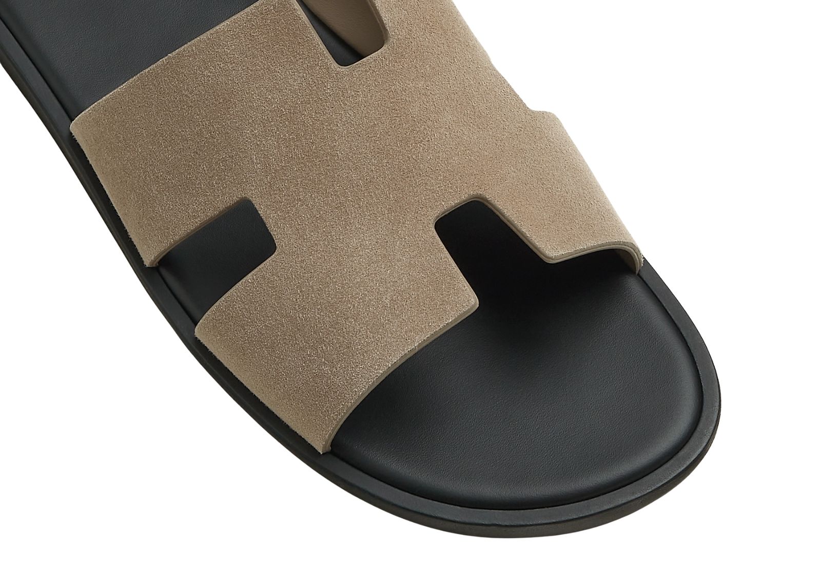 hermes izmir sandal beige sable suede 4 1
