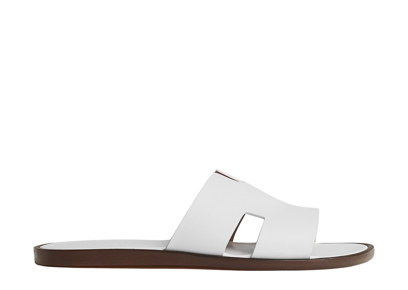 hermes izmir sandal blanc smooth calfskin leather 1 1