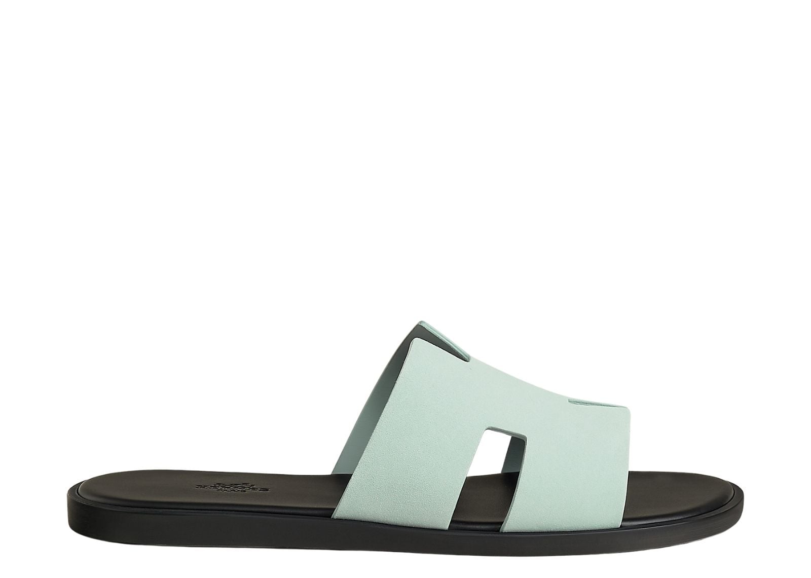 hermes izmir sandal bleu glacier suede 1 1