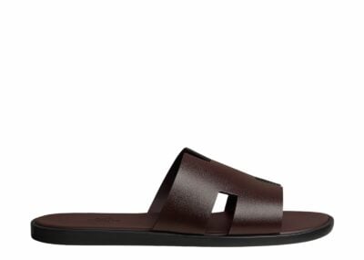 hermes izmir sandal bordeaux smooth calfskin leather 1 1