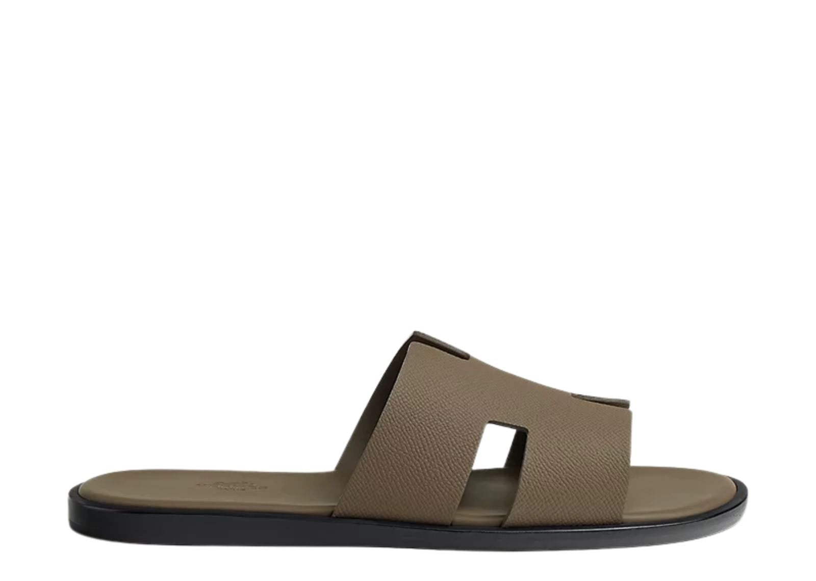 hermes izmir sandal etoupe epsom calfskin leather 1 1
