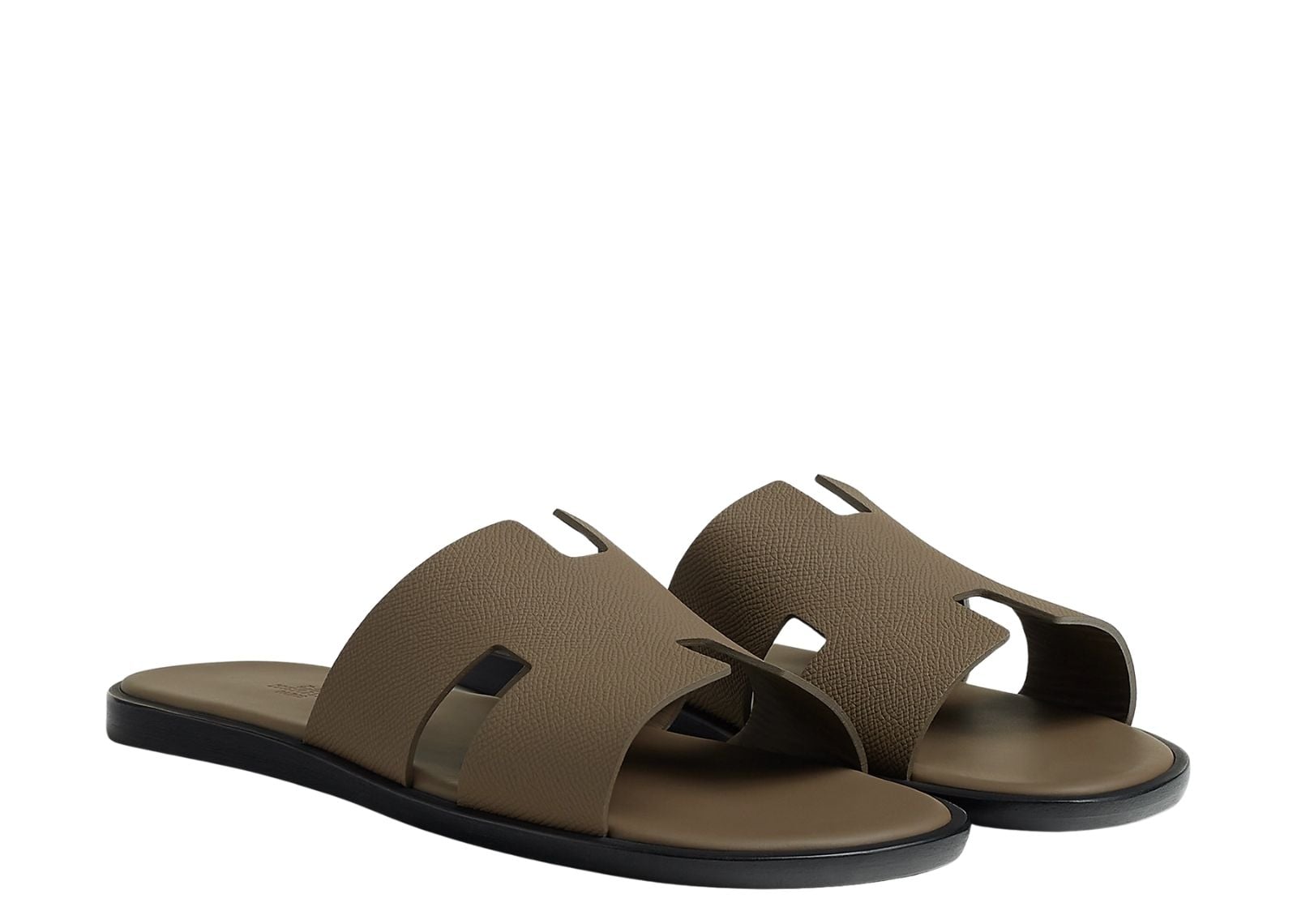 hermes izmir sandal etoupe epsom calfskin leather 2 1