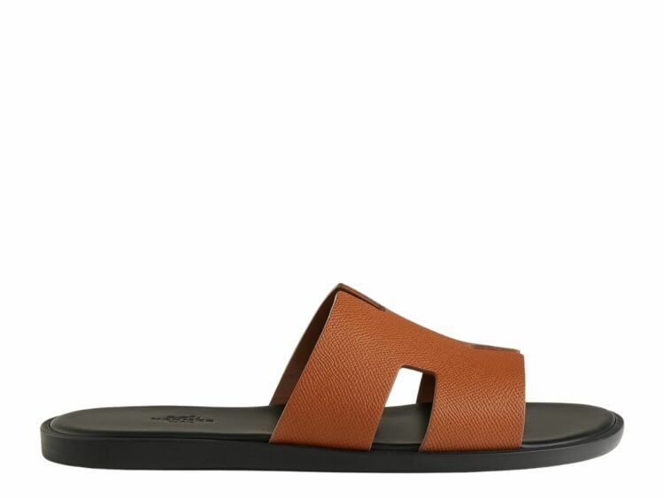 hermes izmir sandal gold epsom calfskin leather 1 1