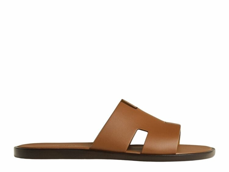 hermes izmir sandal gold smooth calfskin leather 1 2