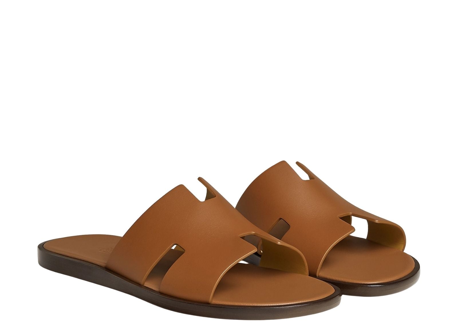 hermes izmir sandal gold smooth calfskin leather 2 2