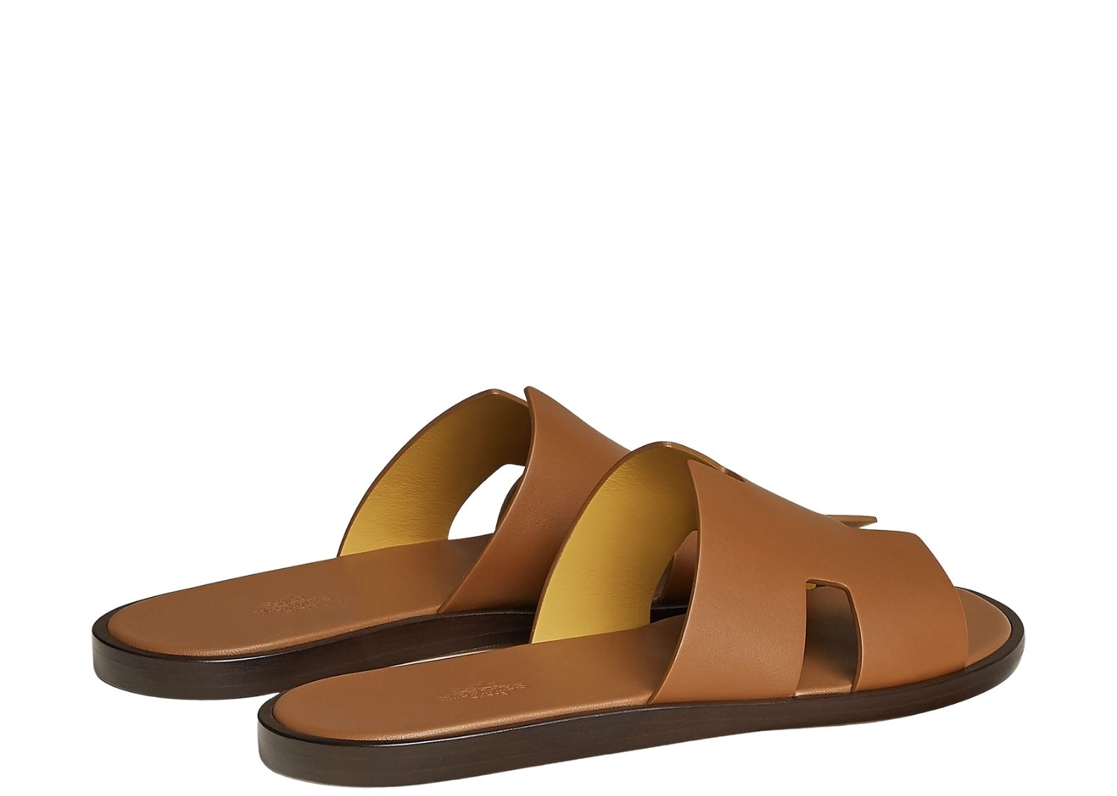 hermes izmir sandal gold smooth calfskin leather 3 2