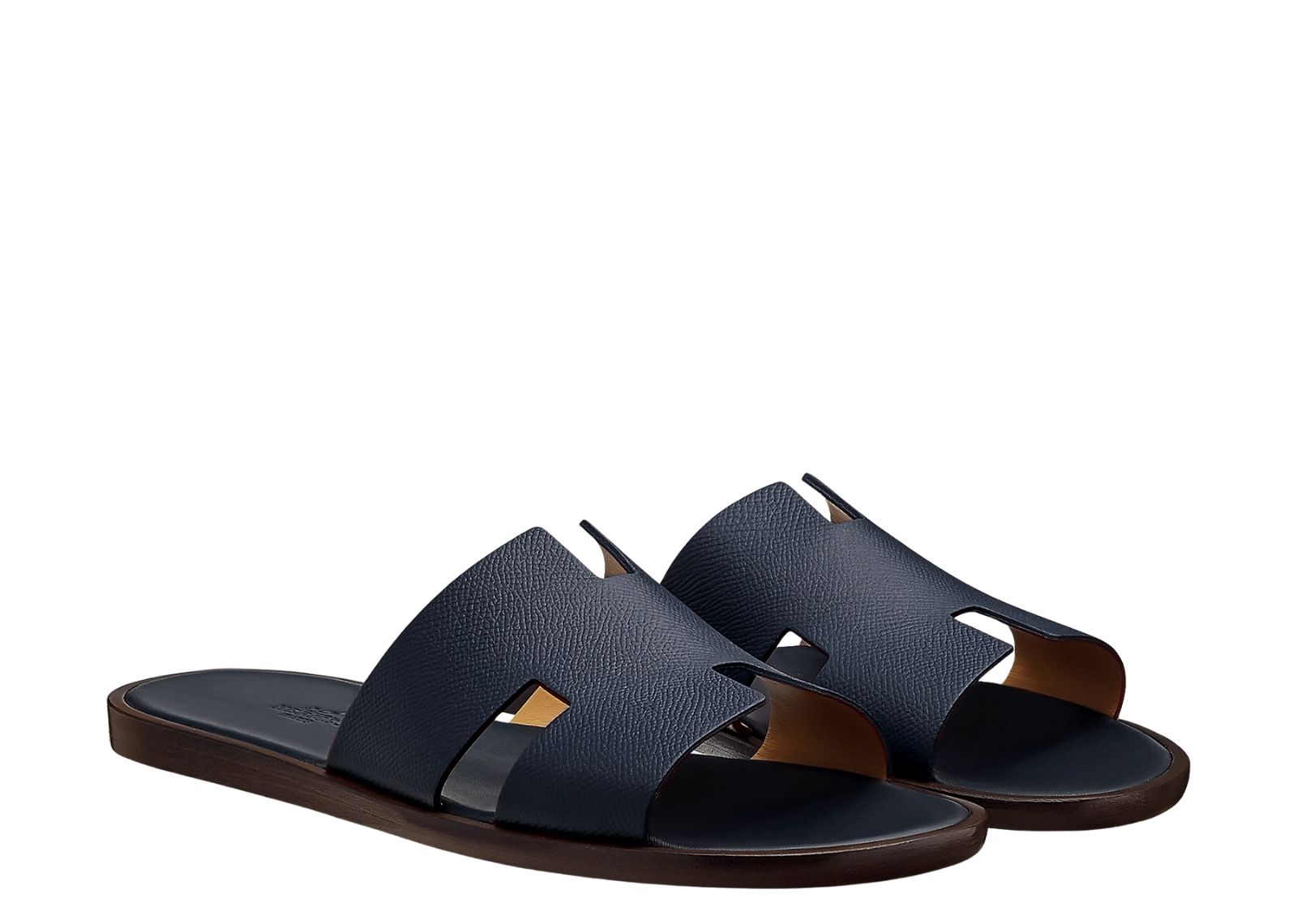 hermes izmir sandal marine smooth calfskin leather 2 1