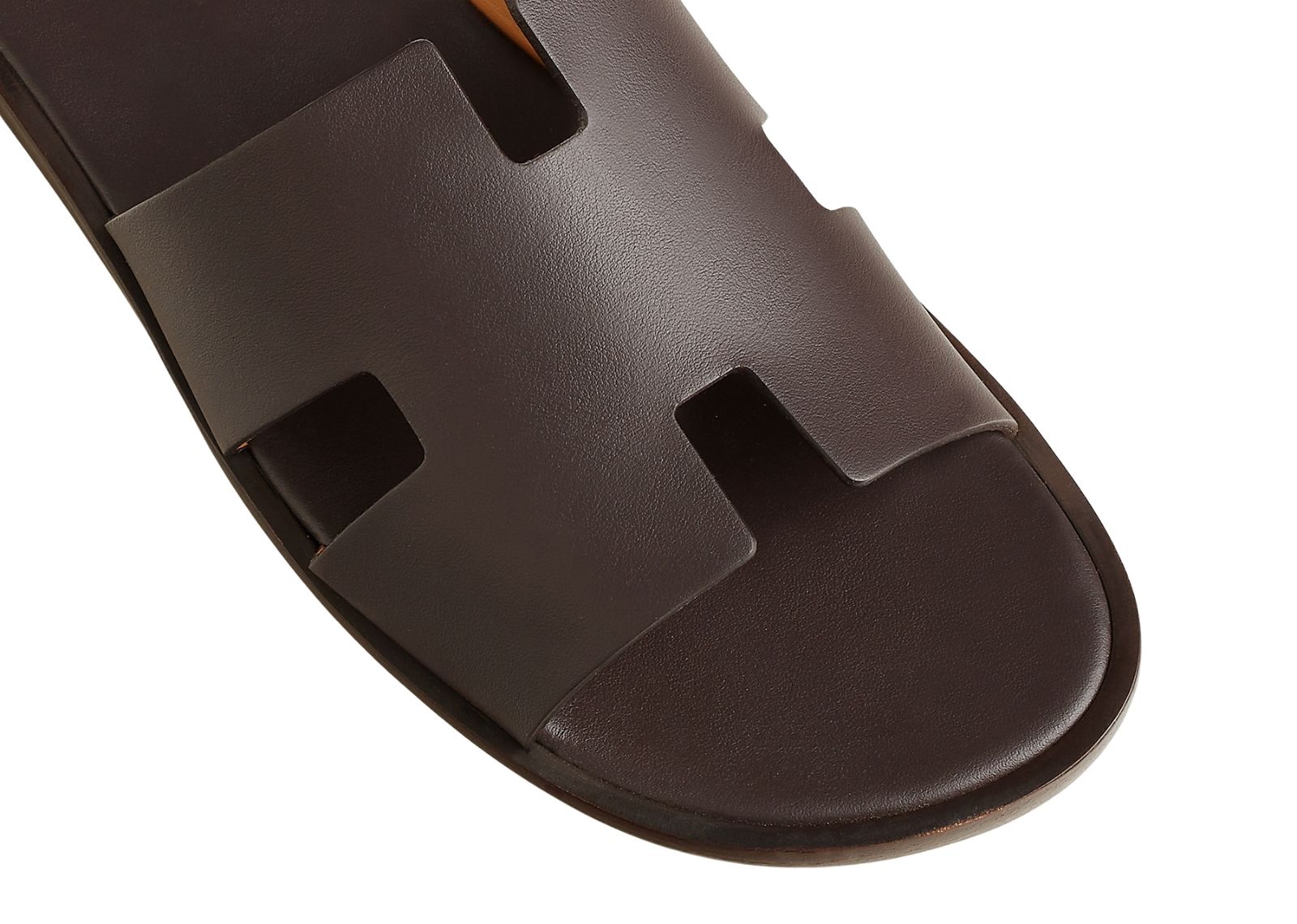 hermes izmir sandal moka smooth calfskin leather 4 3