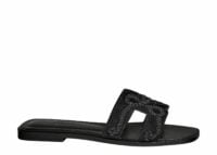 hermes oran sandal noir box suede goatskin 1 1