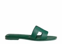 hermes oran sandal vert oyat box calfskin leather 1 1