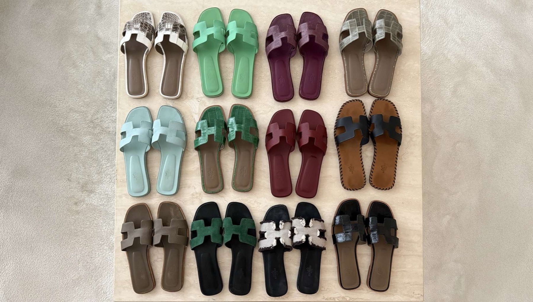 Hermes Oran ve Izmir sandal karsilastirma Sneaker Baker
