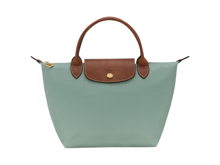 longchamp le pliage green small handbag celadon 1 1