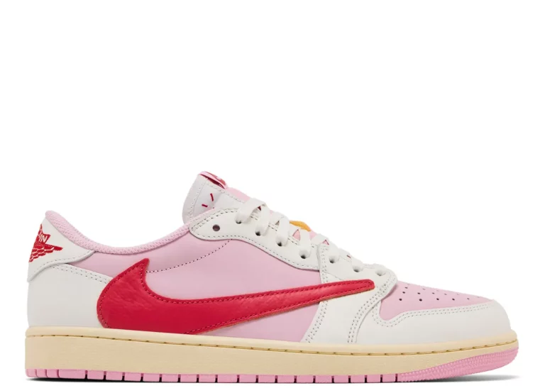 Nike Air Jordan 1 Retro Low OG SP Travis Scott Sail Tropical Pink