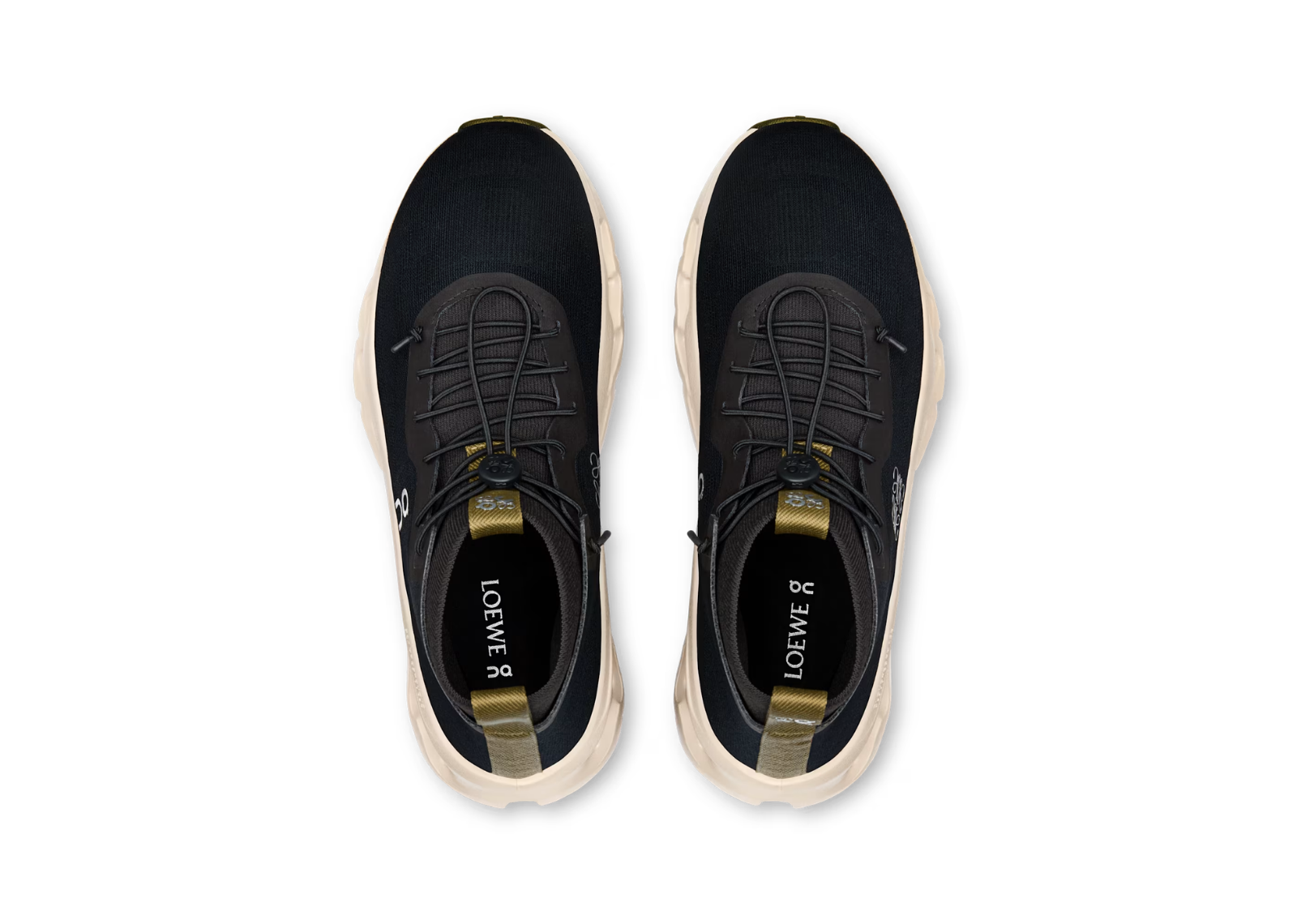 on running cloudtilt hi loewe black oatmeal olive w 2 1