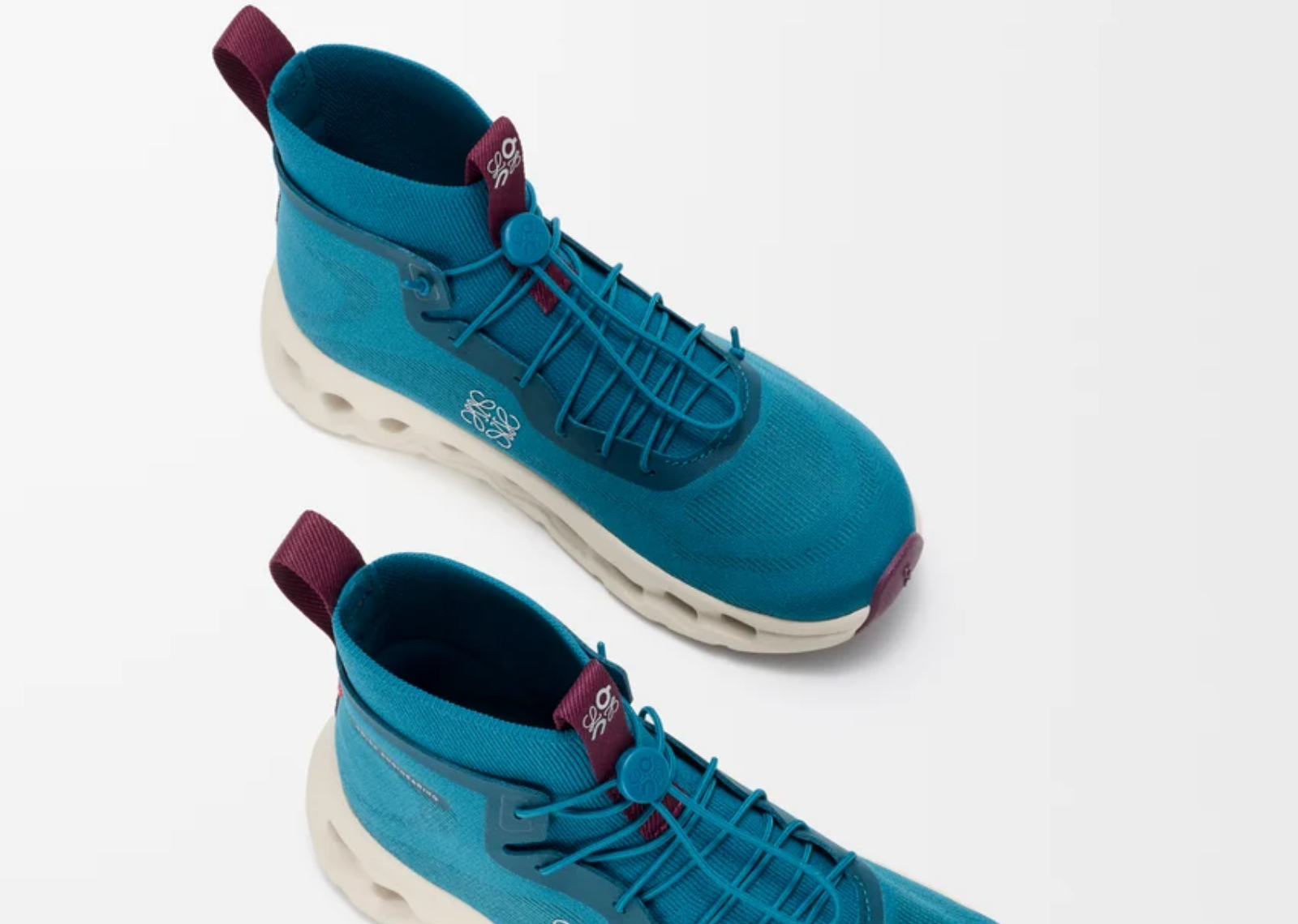 on running cloudtilt hi loewe teal oatmeal burgundy 2 1