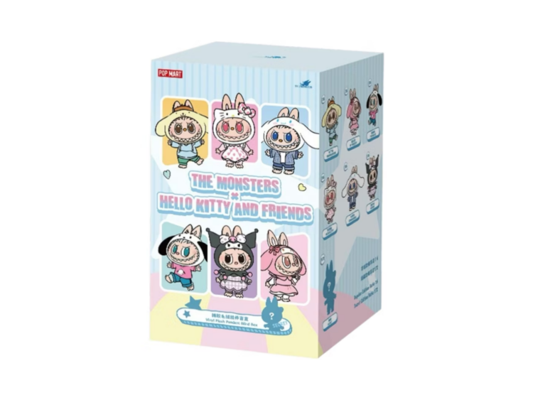 pop mart the monsters labubu x hello kitty and friendssanrio characters series sealed case single blind box 1 1