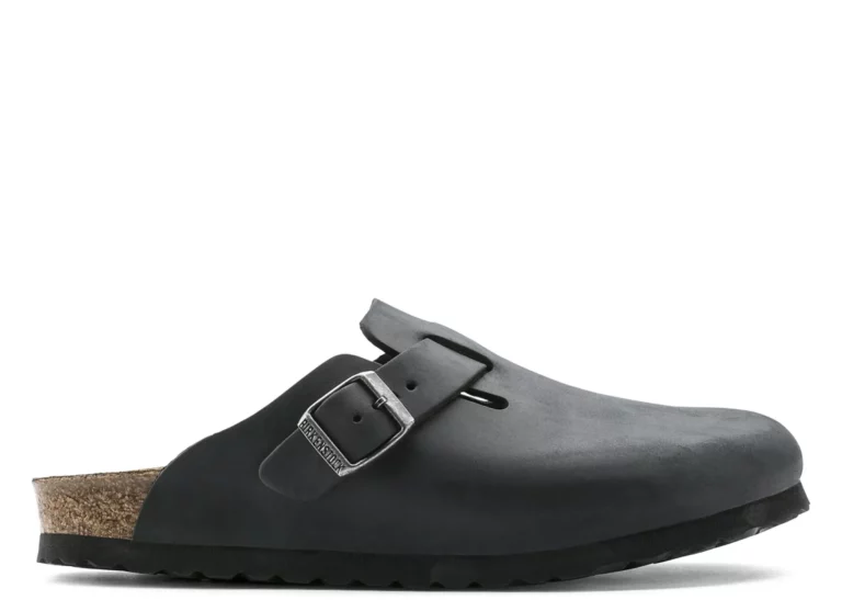 Birkenstock Boston Oiled Leather Black
