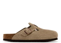 Birkenstock Boston Soft Footbed Suede Taupe (Narrow Fit)