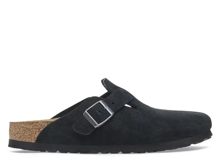 Birkenstock Boston Suede Black