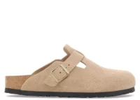 Birkenstock Boston Suede Leather Sandcastle