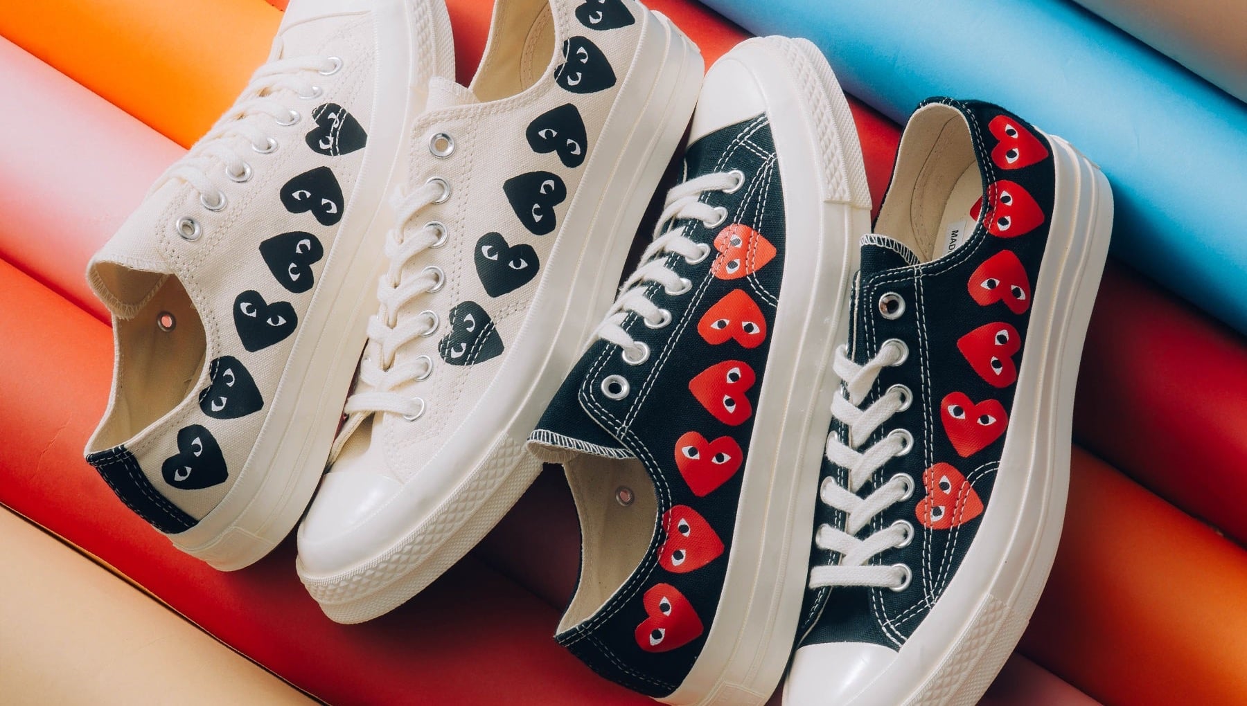Converse x CDG PLAY Sneaker Baker