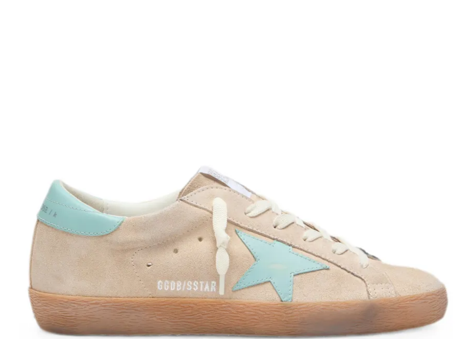 golden goose super star beige suede aqua green star aqua green heel tab w 1 1