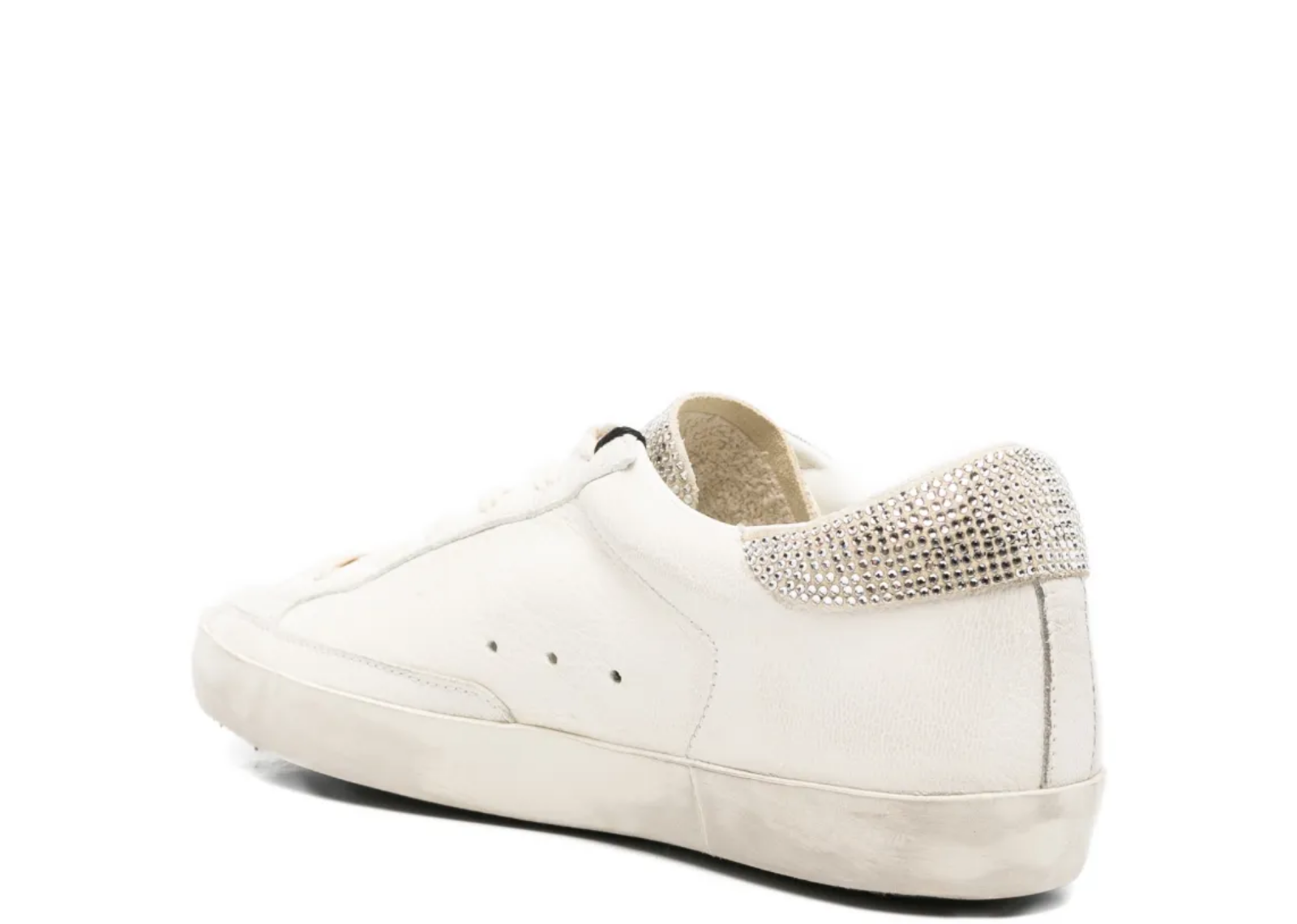golden goose super star beige swarovski crystal star w 3 1