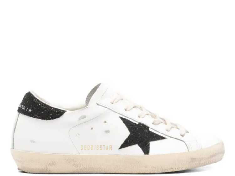 golden goose super star black swarovski crystal star heel tab w 1 1