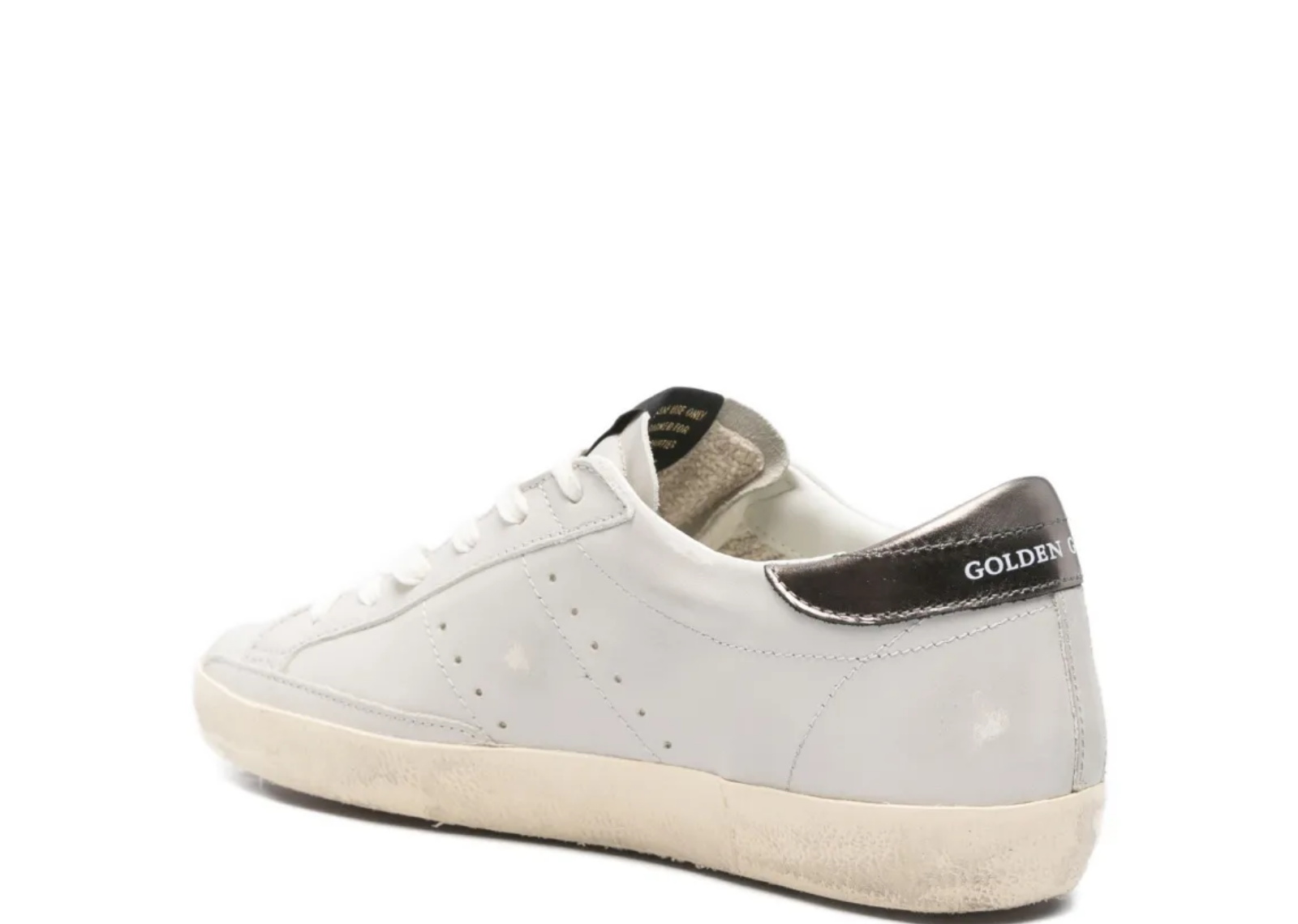 golden goose super star powder light blue platinum crackle star w 3 1
