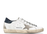 Golden Goose Super-Star Suede Star Blue Heel Tab (W)
