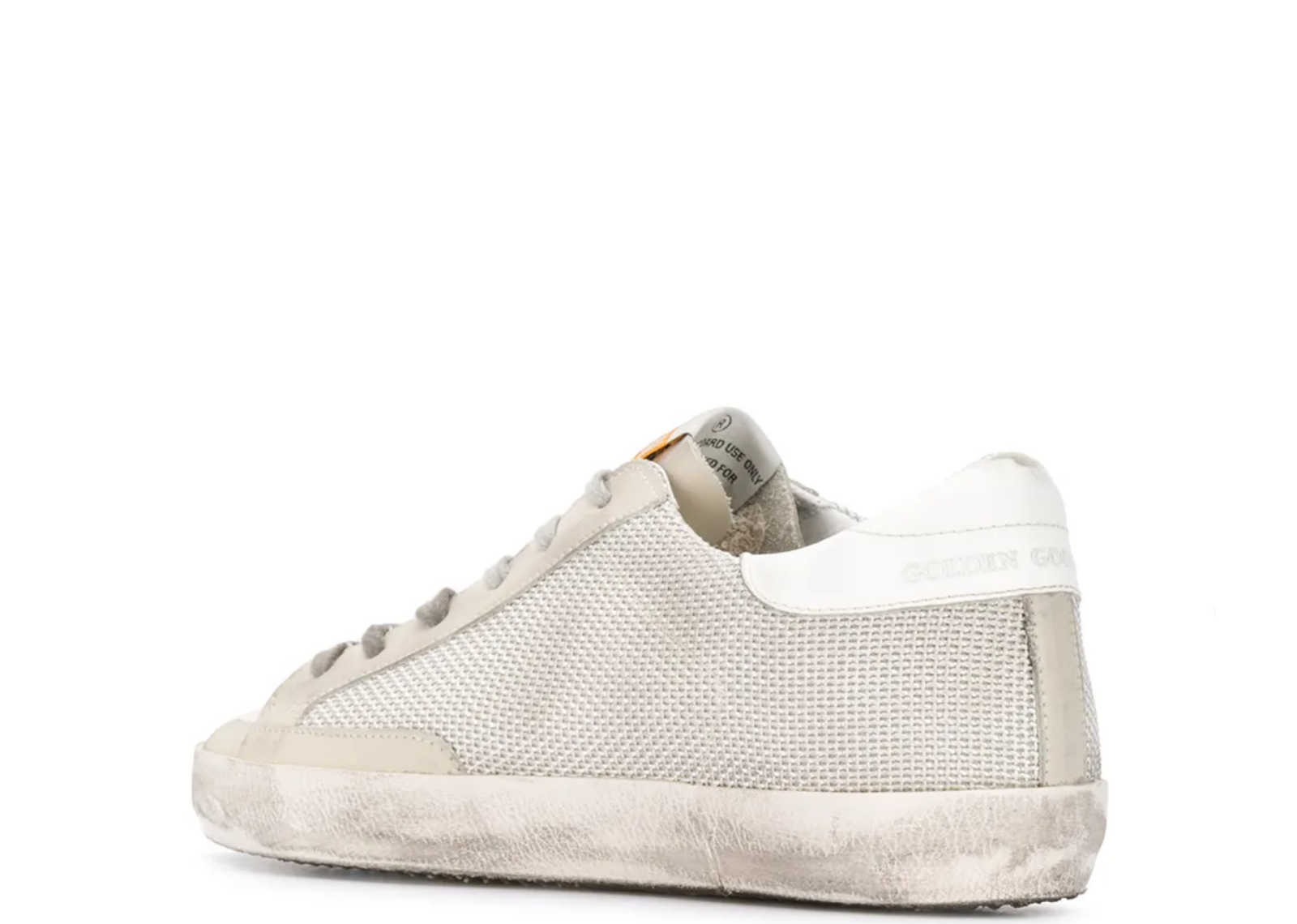 golden goose super star white leather black star ice gray heel tab w 3 1