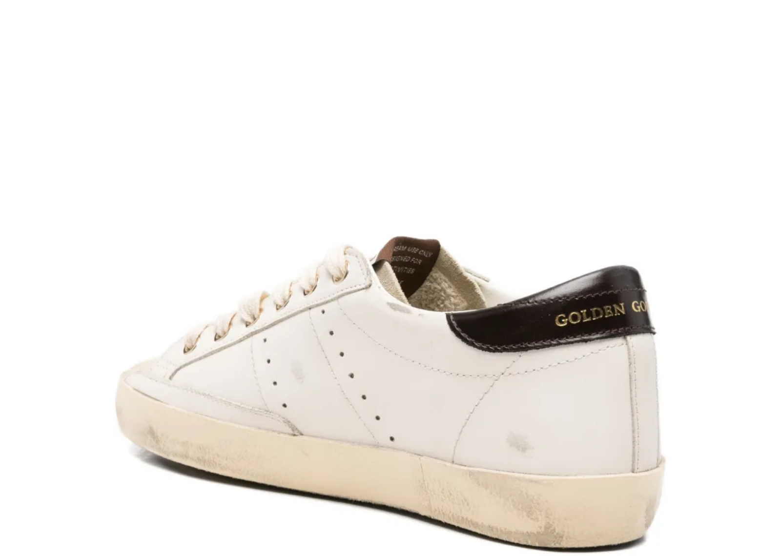 golden goose super star white leather gold swarovski star w 3 1
