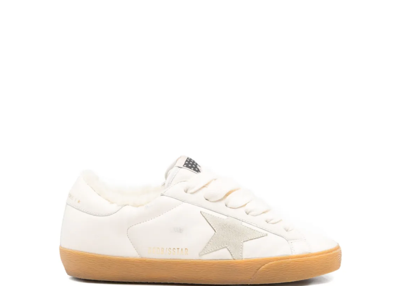 golden goose super star white nappa suede star shearling lining w 1 1