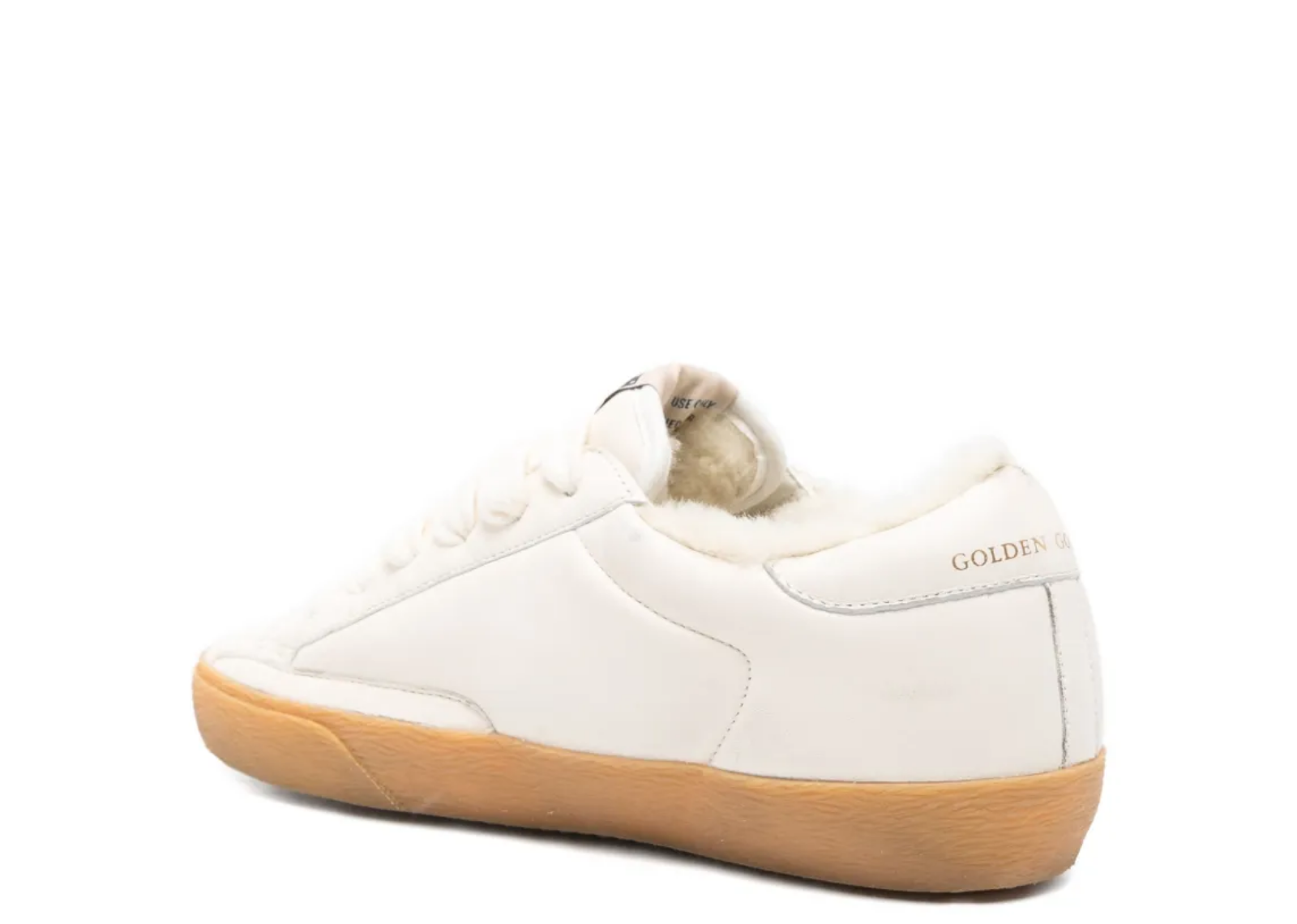 golden goose super star white nappa suede star shearling lining w 3 1